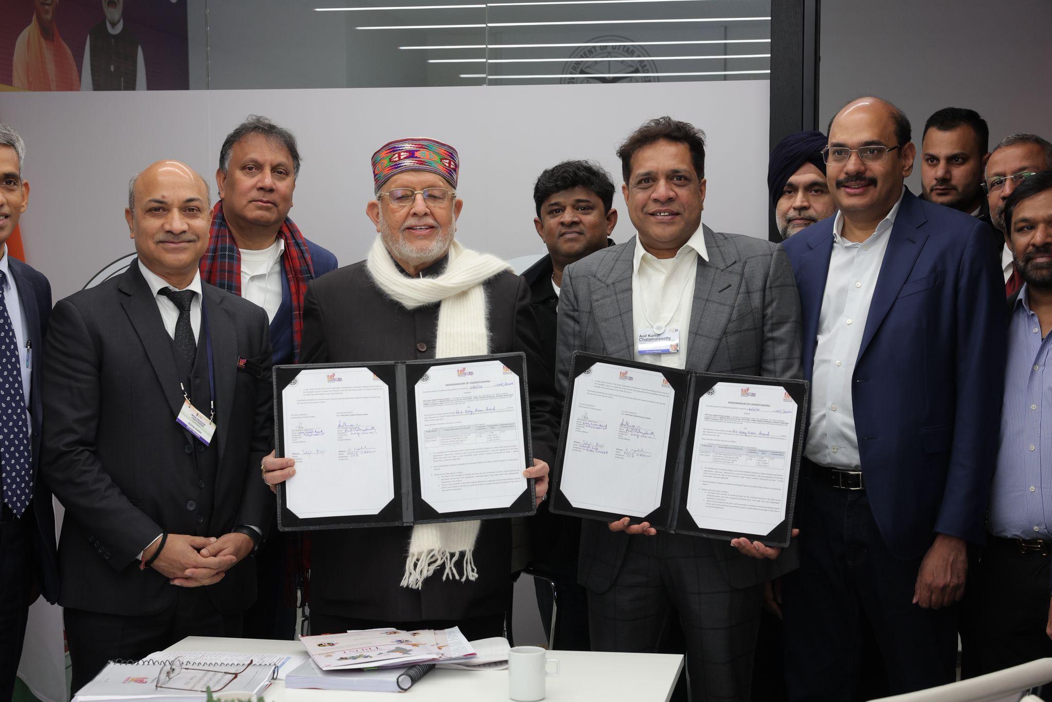 AM Green Group signs MoU with Uttar Pradesh to set up $25 bn 1 GW AI data centre