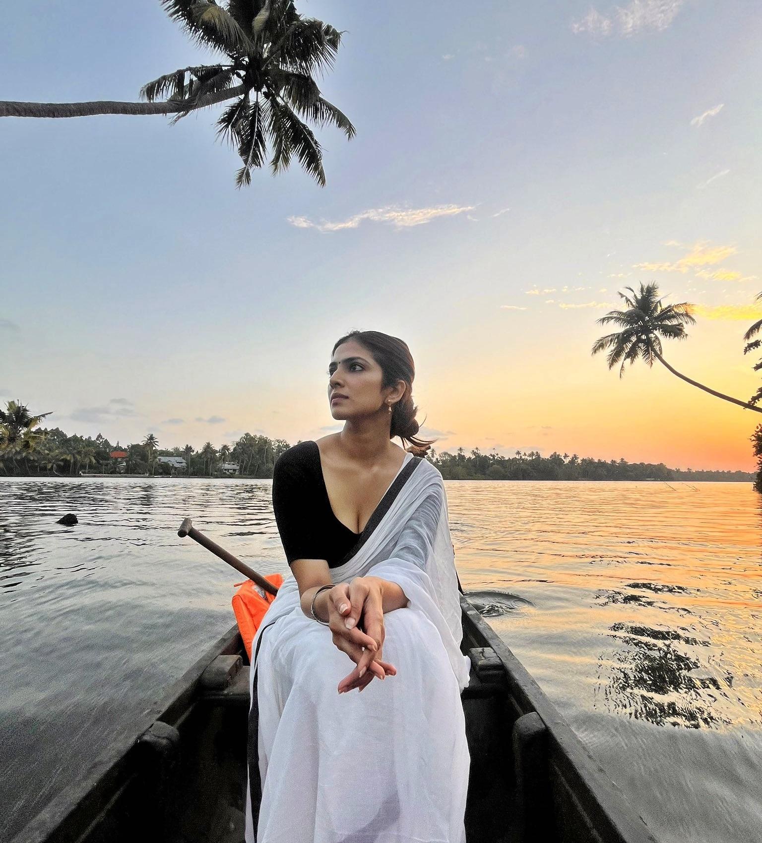Malavika Mohanan shoots for 'Sardar 2' in Bangkok