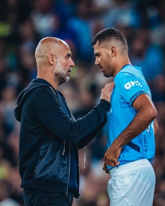 'There’s still a long way to be the Rodri he was': Guardiola calls for patience on midfielder's return from injury