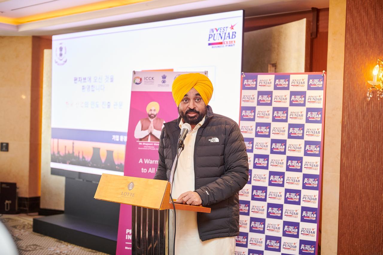 Punjab got good response from investors in Japan, South Korea: CM Mann