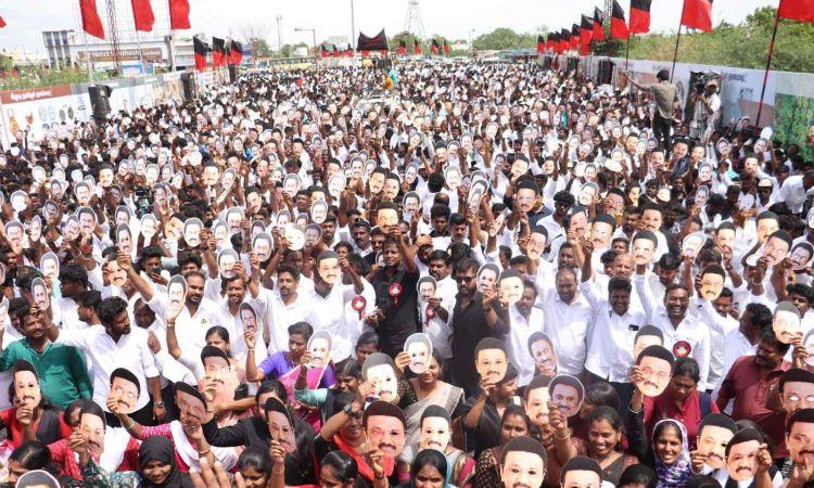 DMK student wing protests against Centre's stand on Keeladi excavation report