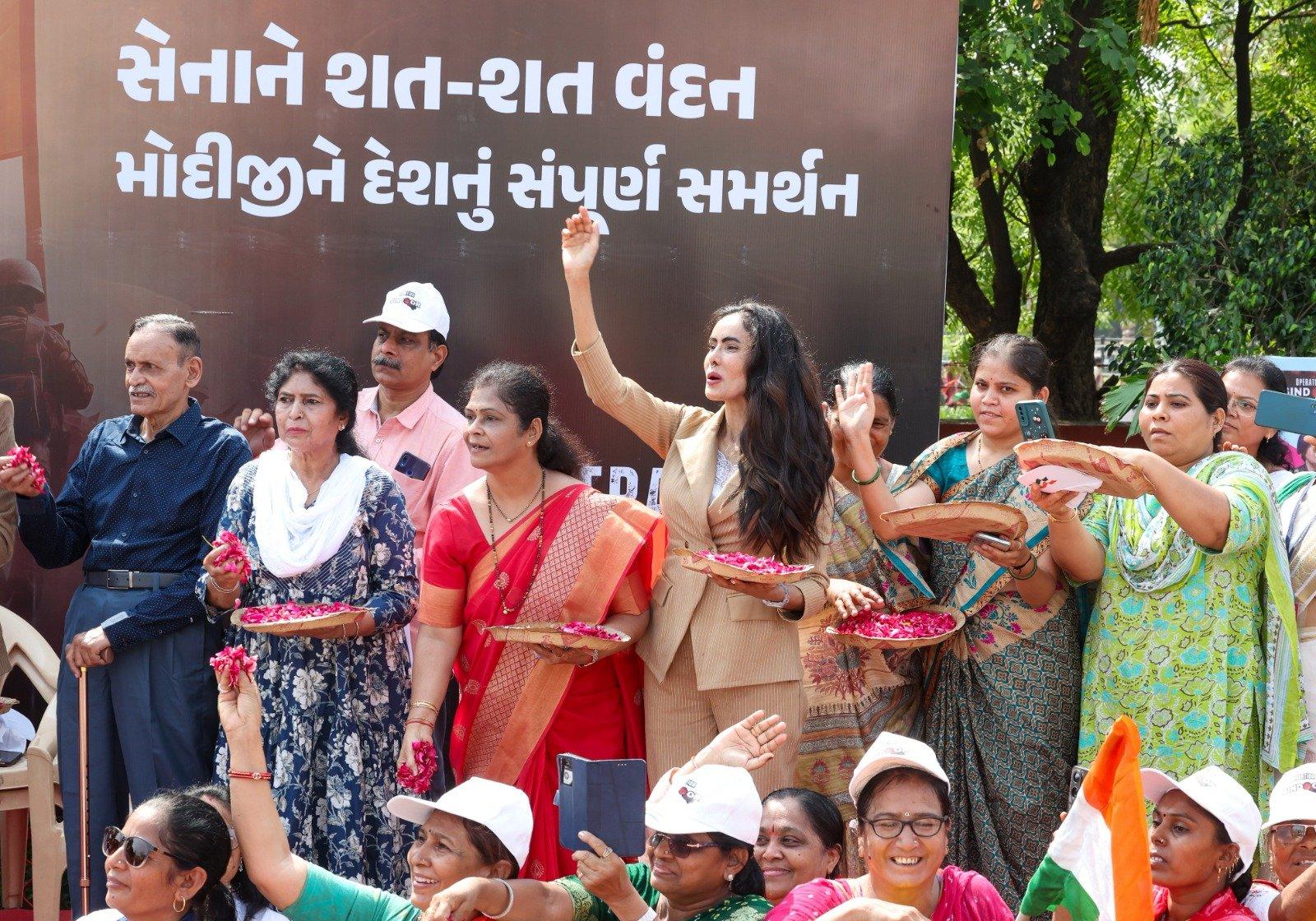 Colonel Sofiya Qureshi's family joins PM Modi's roadshow, calls it moment of pride