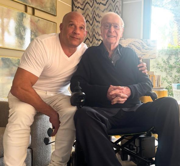 Vin Diesel pens emotional note for acting legend Michael Caine: ‘You taught me grace, resolve’