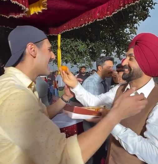 Ahan Shetty thanks 'Border-2' co-star Diljit Dosanjh for always being 'kind & supportive'