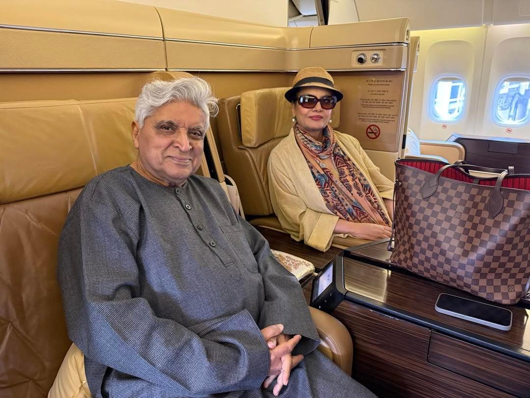 Shabana Azmi & Javed Akhtar reiterate their faith in Air India; Call it 'best inflight service'