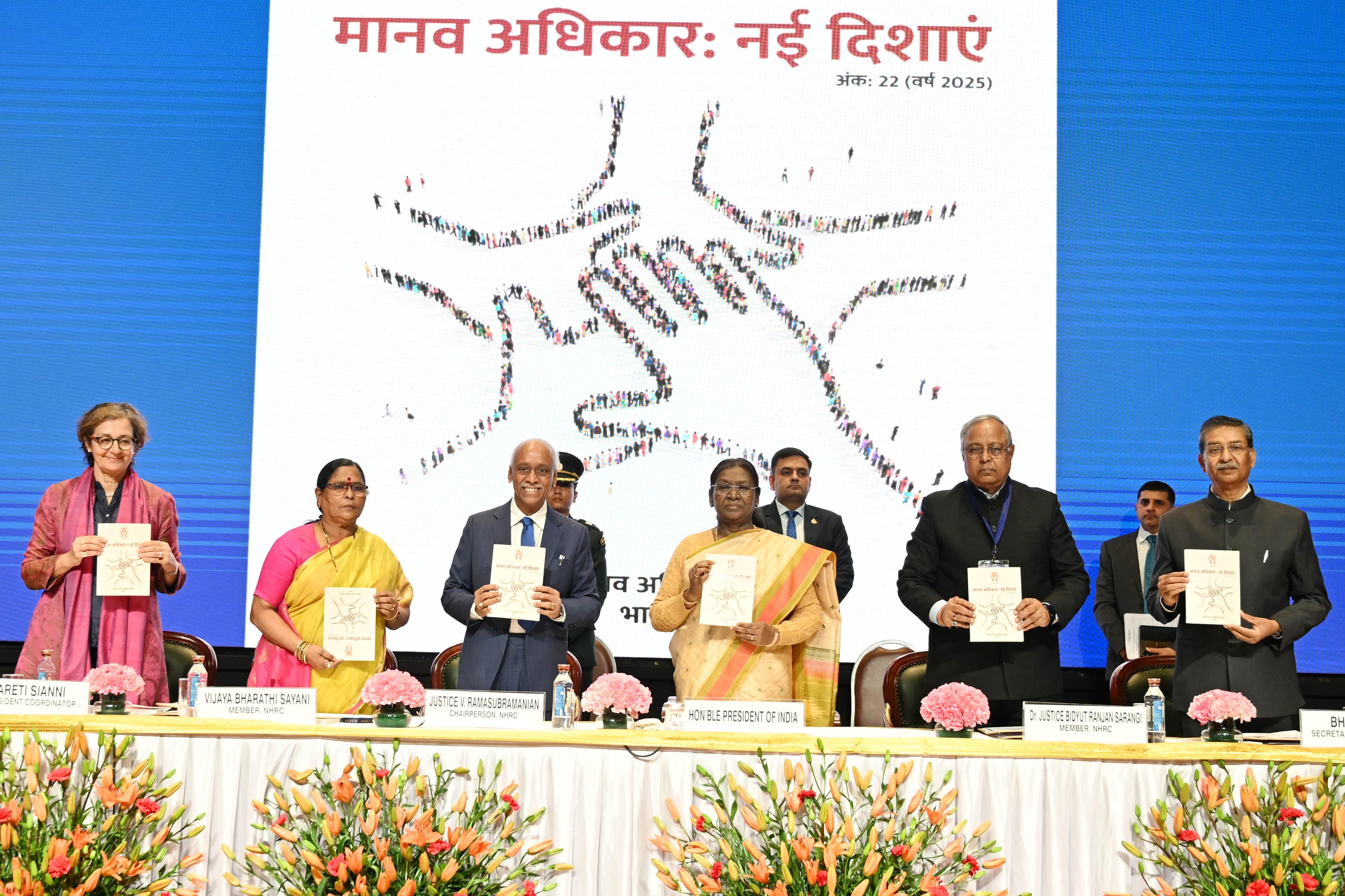 ‘No peace without justice’: Prez Murmu graces human rights day celebrations