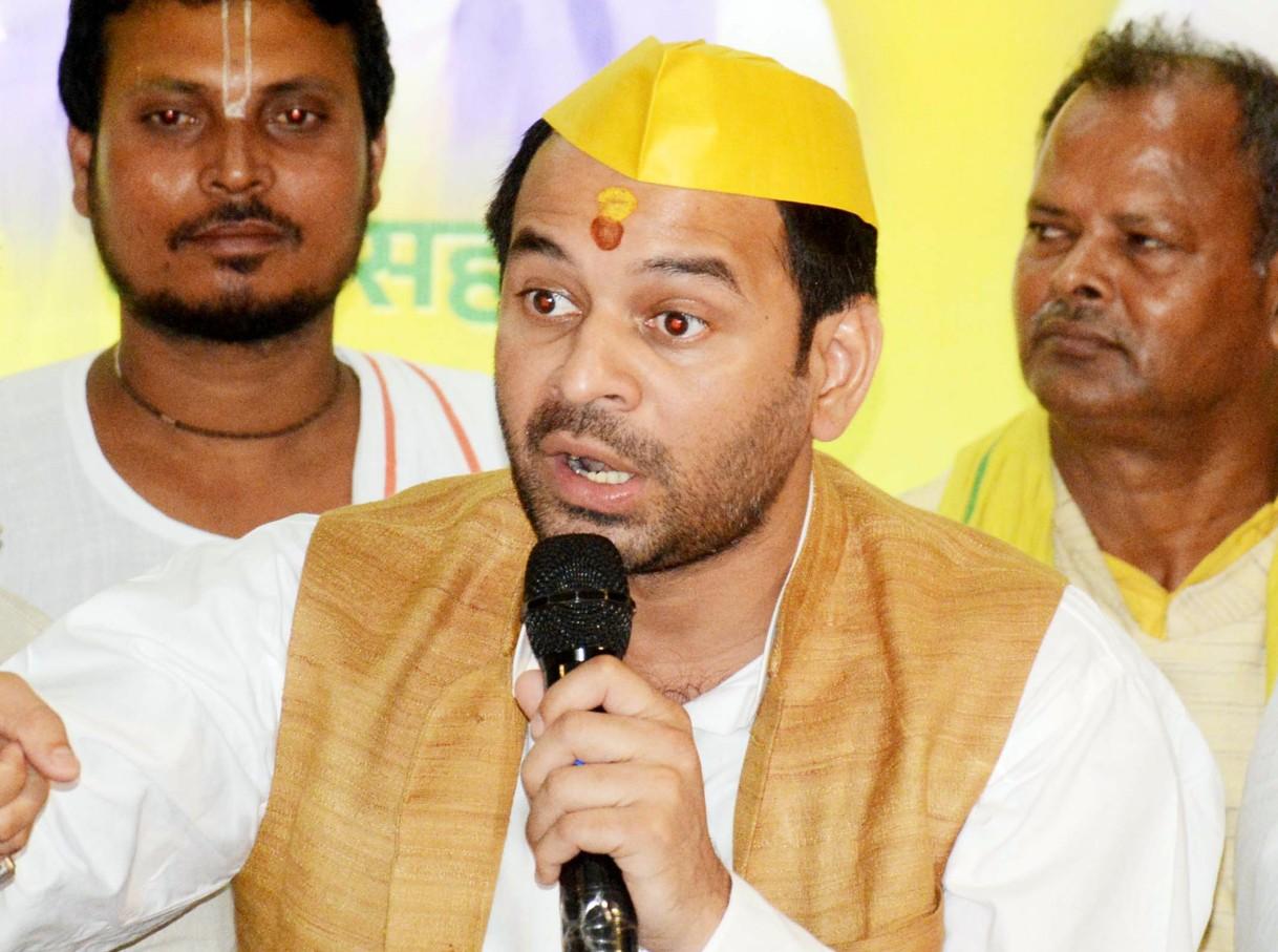 ‘Rahul Gandhi, Tejashwi are not Jan Nayaks’: Tej Pratap Yadav