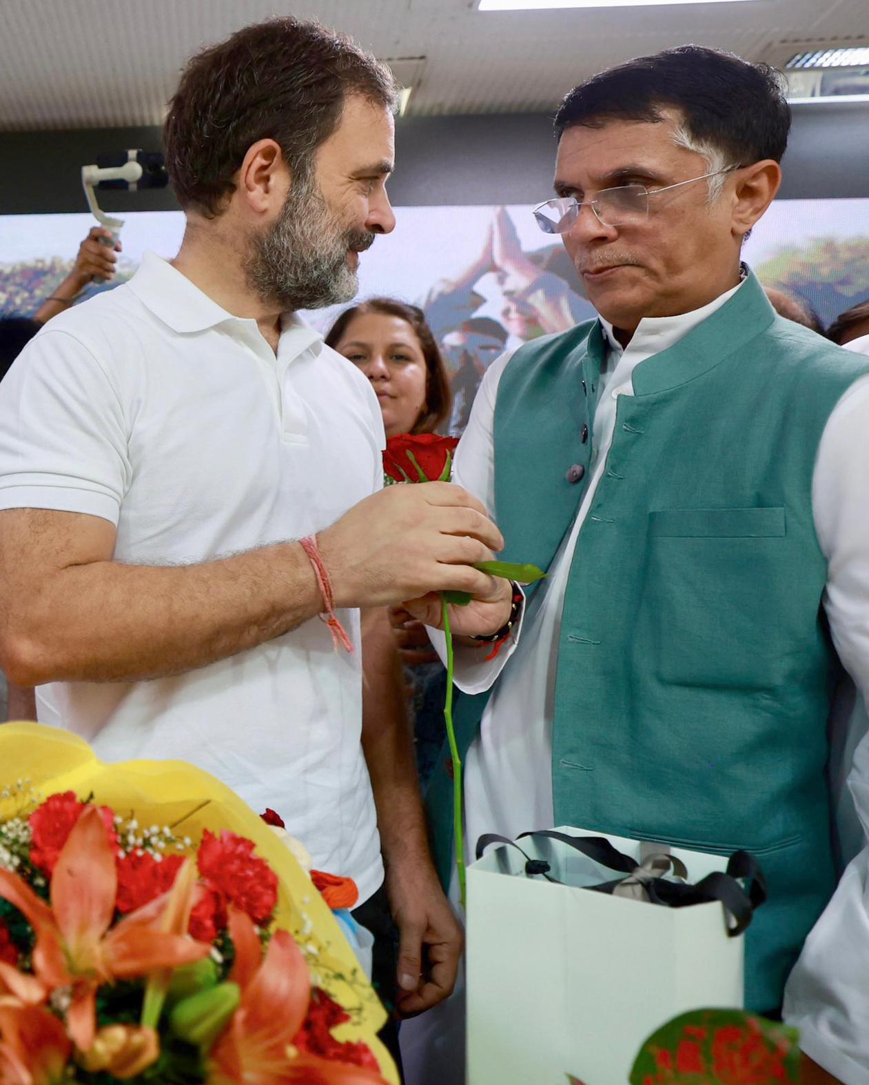 BJP poses 5 questions to Rahul Gandhi over close aide Pawan Khera’s multiple EPIC IDs