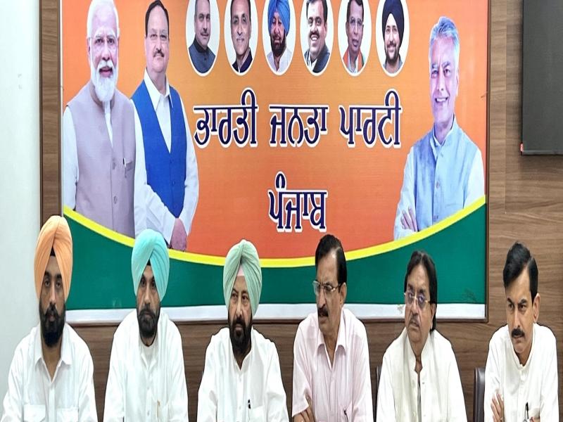 BJP to launch village-to-village protest against Punjab’s land pooling scheme from Aug 17