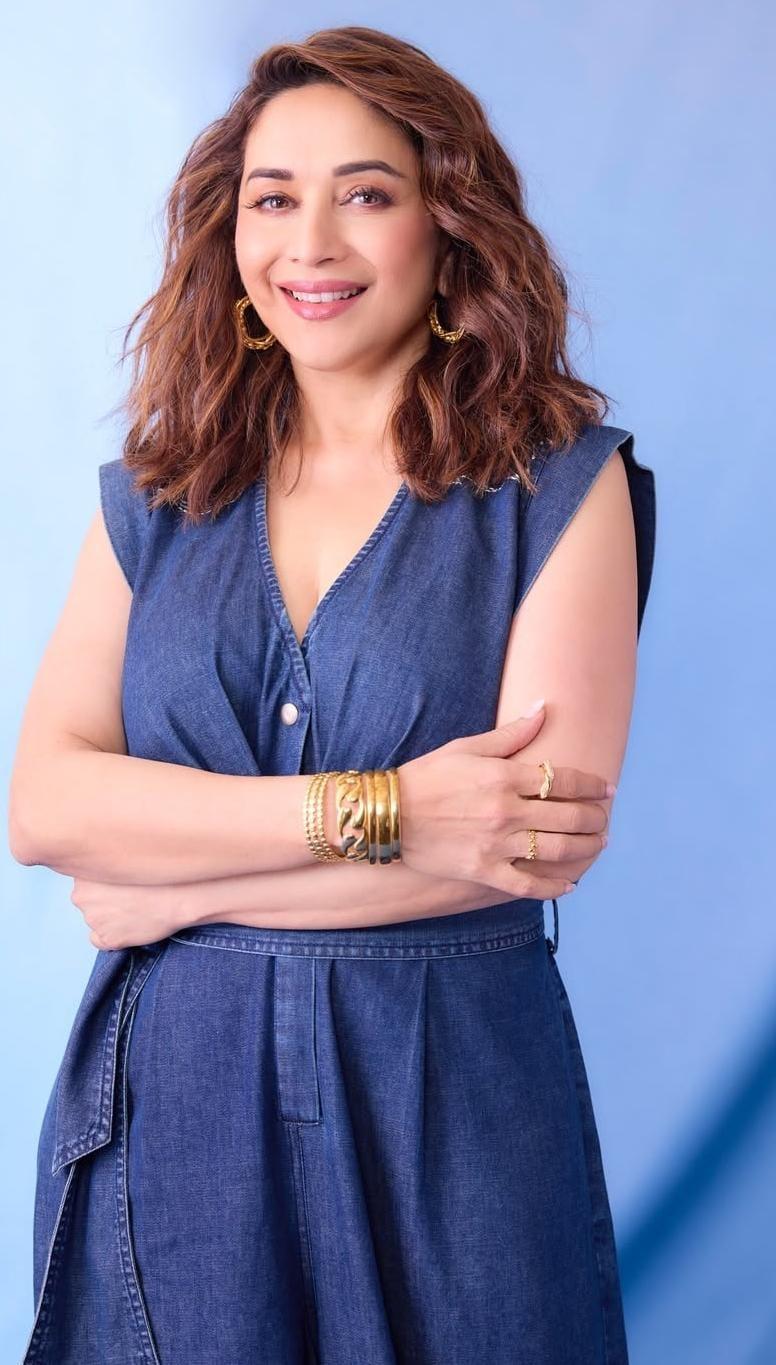 Madhuri Dixit calls for ‘slowing down & settling into the moment’