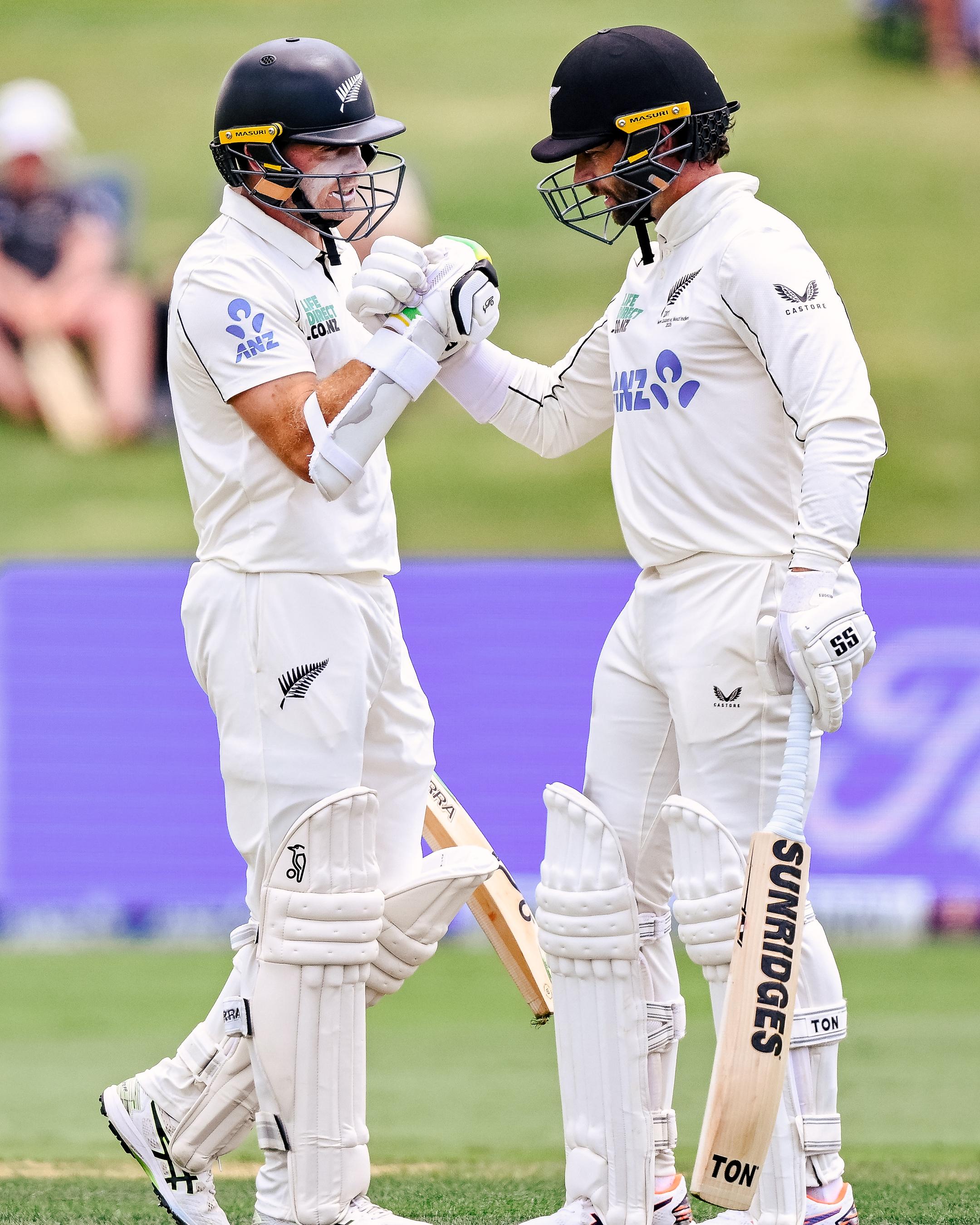 3rd Test: Conway, Latham's historic stand powers NZ to 334-1 vs WI on Day 1