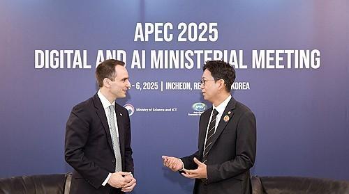 South Korea, US discuss cooperation in AI, science