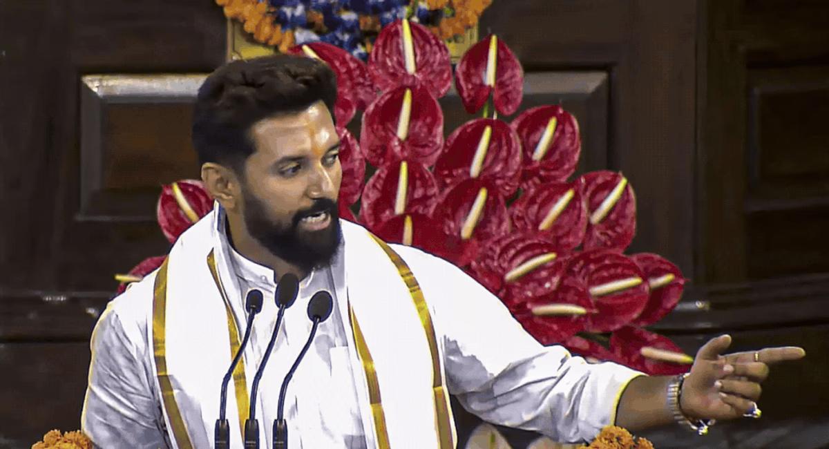 Chirag Paswan Credits Modi