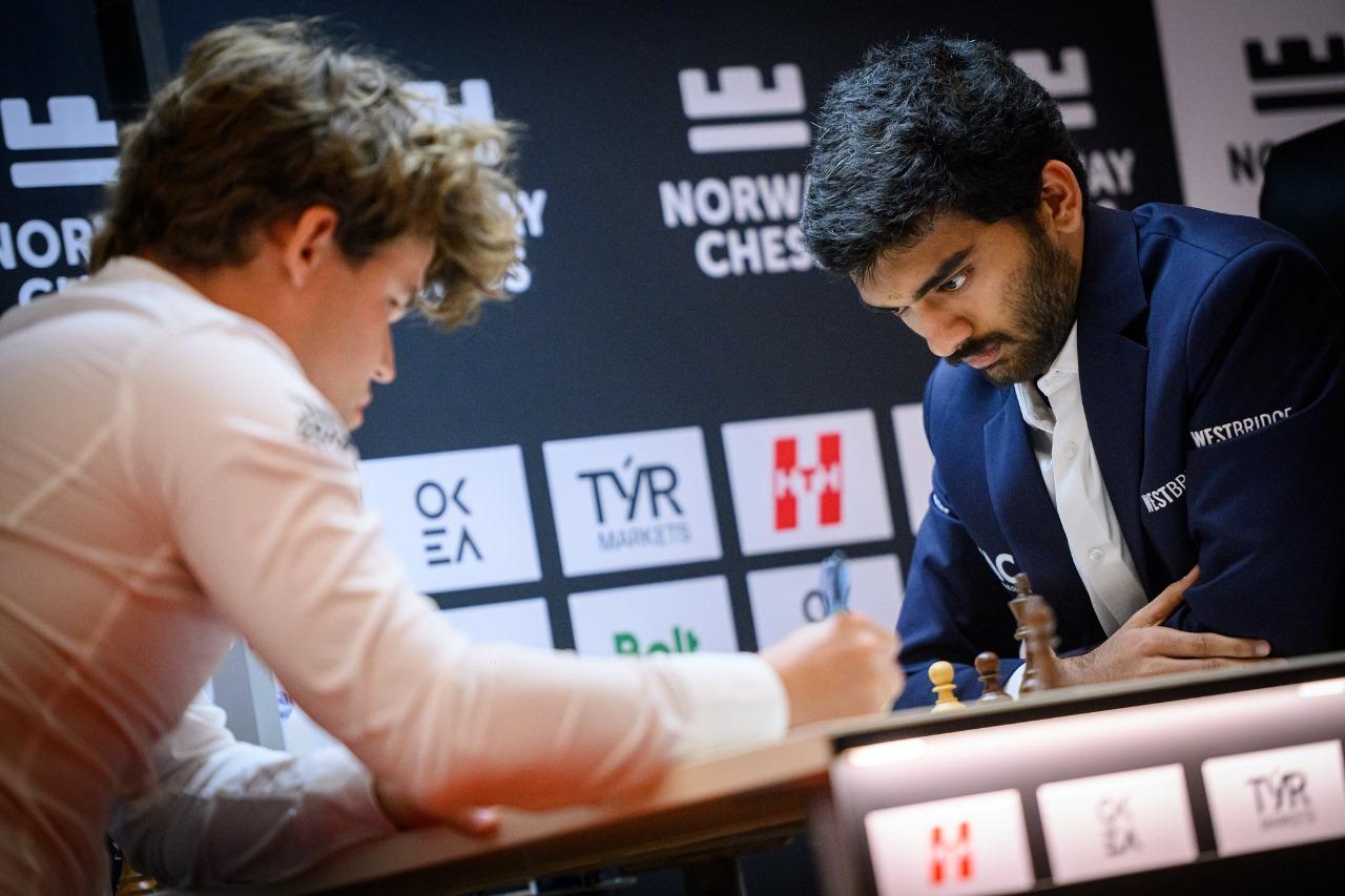 Norway Chess: Gukesh succumbs to Carlsen’s accuracy