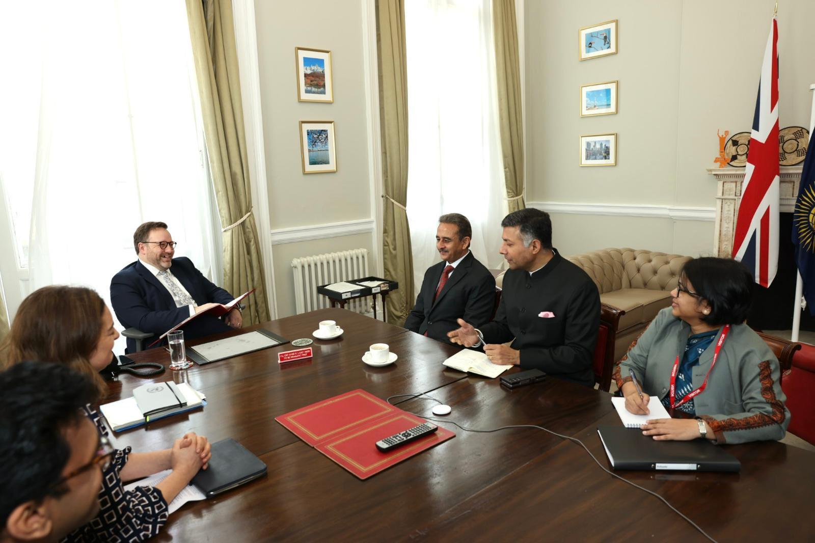 India and UK discuss strengthening cooperation, advancing Commonwealth reforms