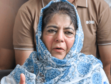 Mehbooba Mufti slams NC govt for allowing 99 pc of C-grade apple crop to go waste