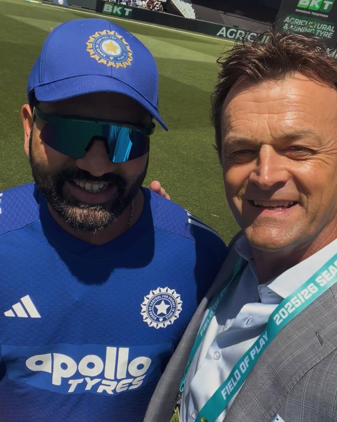 It reminded me of 2008: Gilchrist reminisces first meeting with Rohit in Adelaide