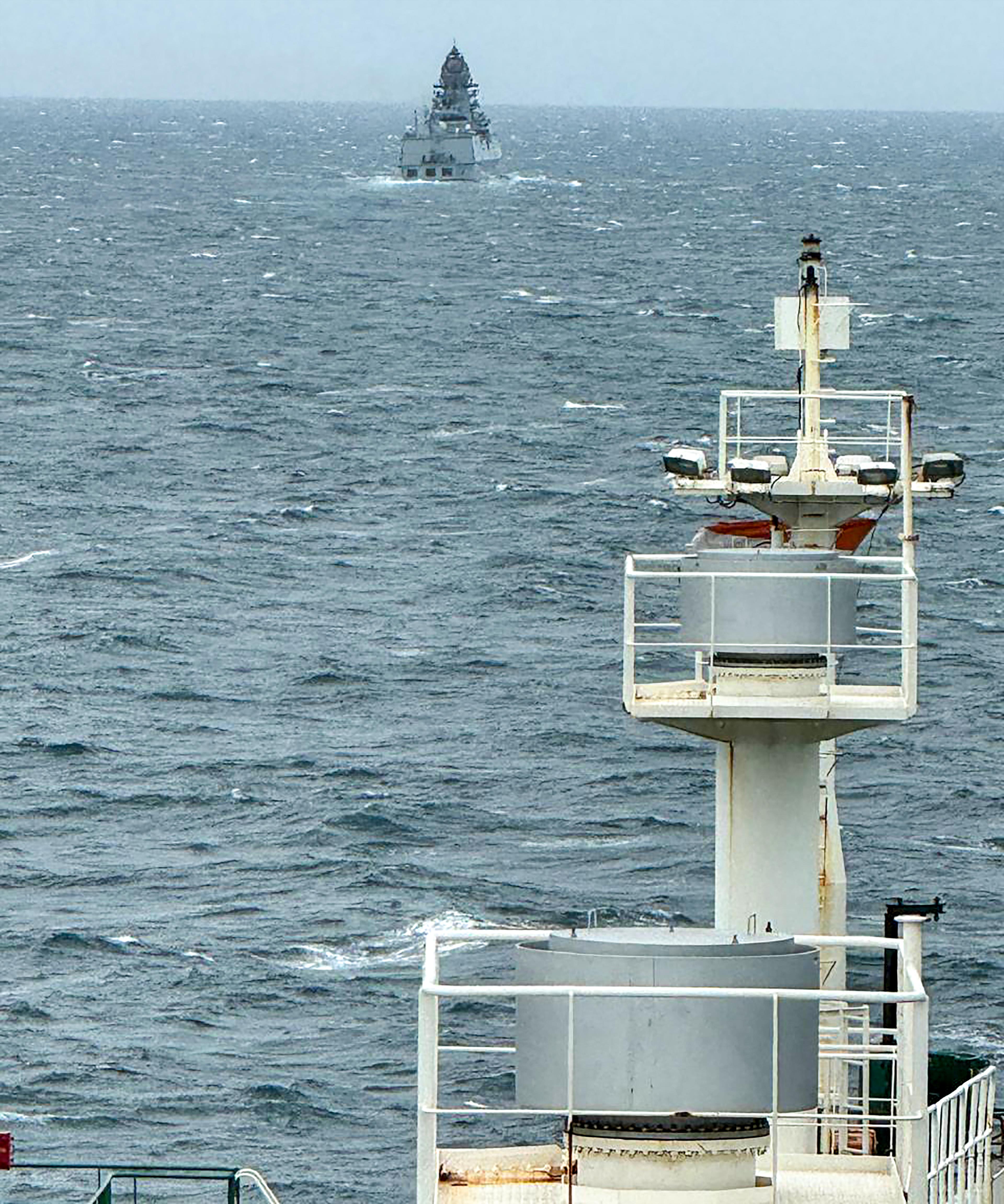 Guiding through danger: How Indian Navy is steering ships across Strait of Hormuz