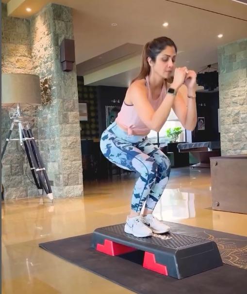 Shilpa Shetty shares an intense workout video, motivates fans