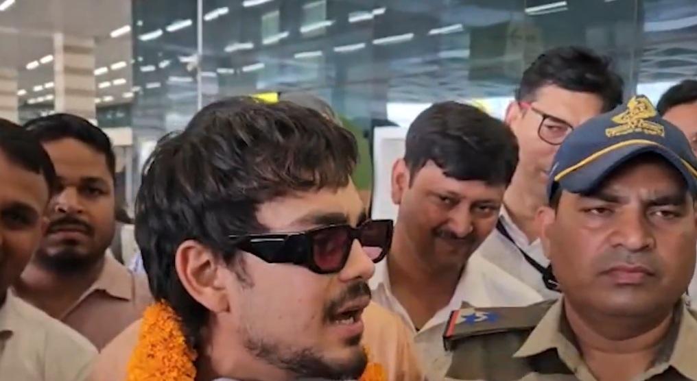 Bihar: Ishan Kishan receives grand welcome in Patna after T20 victory