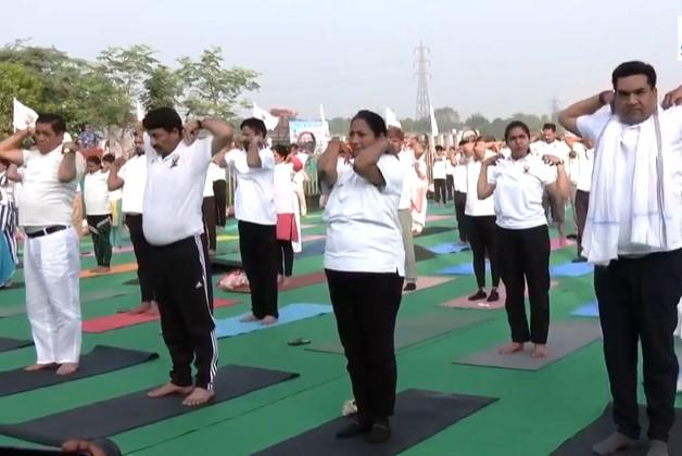 Delhi CM Rekha Gupta participates in Yoga Day event; calls for reviving Yamuna River