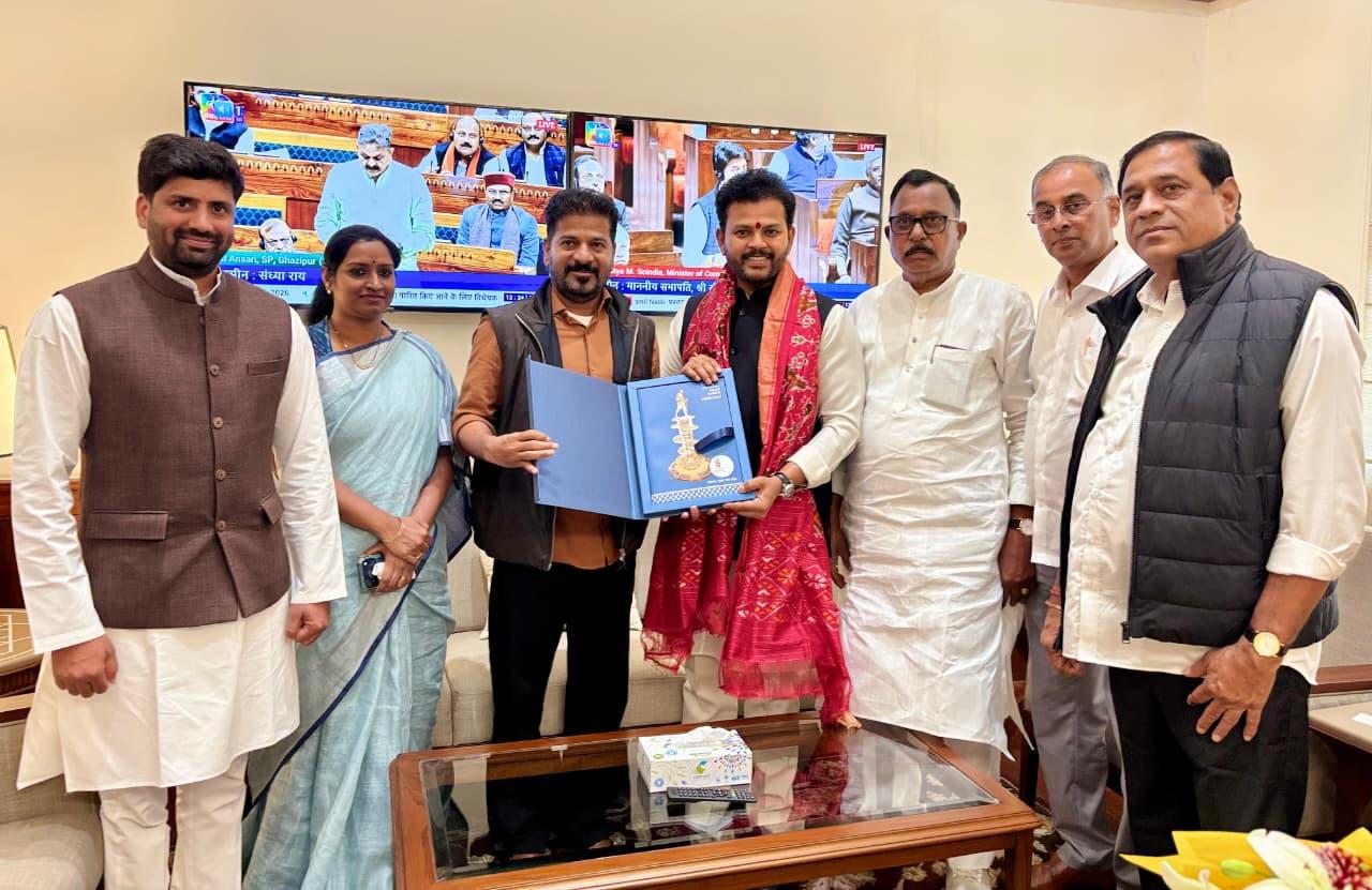 Revanth Reddy seeks expedited action on airport projects in Telangana