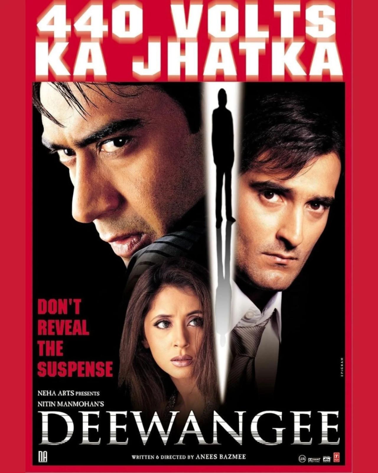 Aneez Bazmee celebrates 23 years of Ajay Devgn, Akshaye Khanna, Urmila Matondkar's starrer “Deewangee”