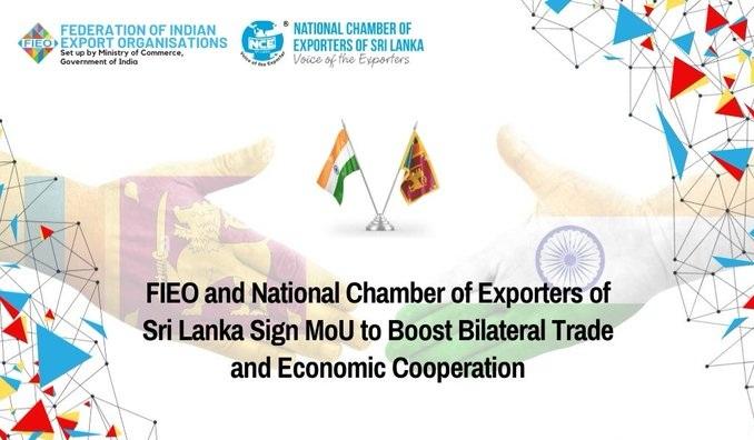 India, Sri Lanka exporters sign pact to boost bilateral trade