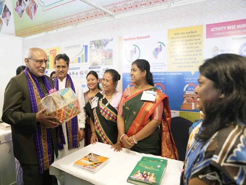 Vice-Prez Radhakrishnan interacts with SHG members in Tripura, praises role of 'Lakhpati Didis'