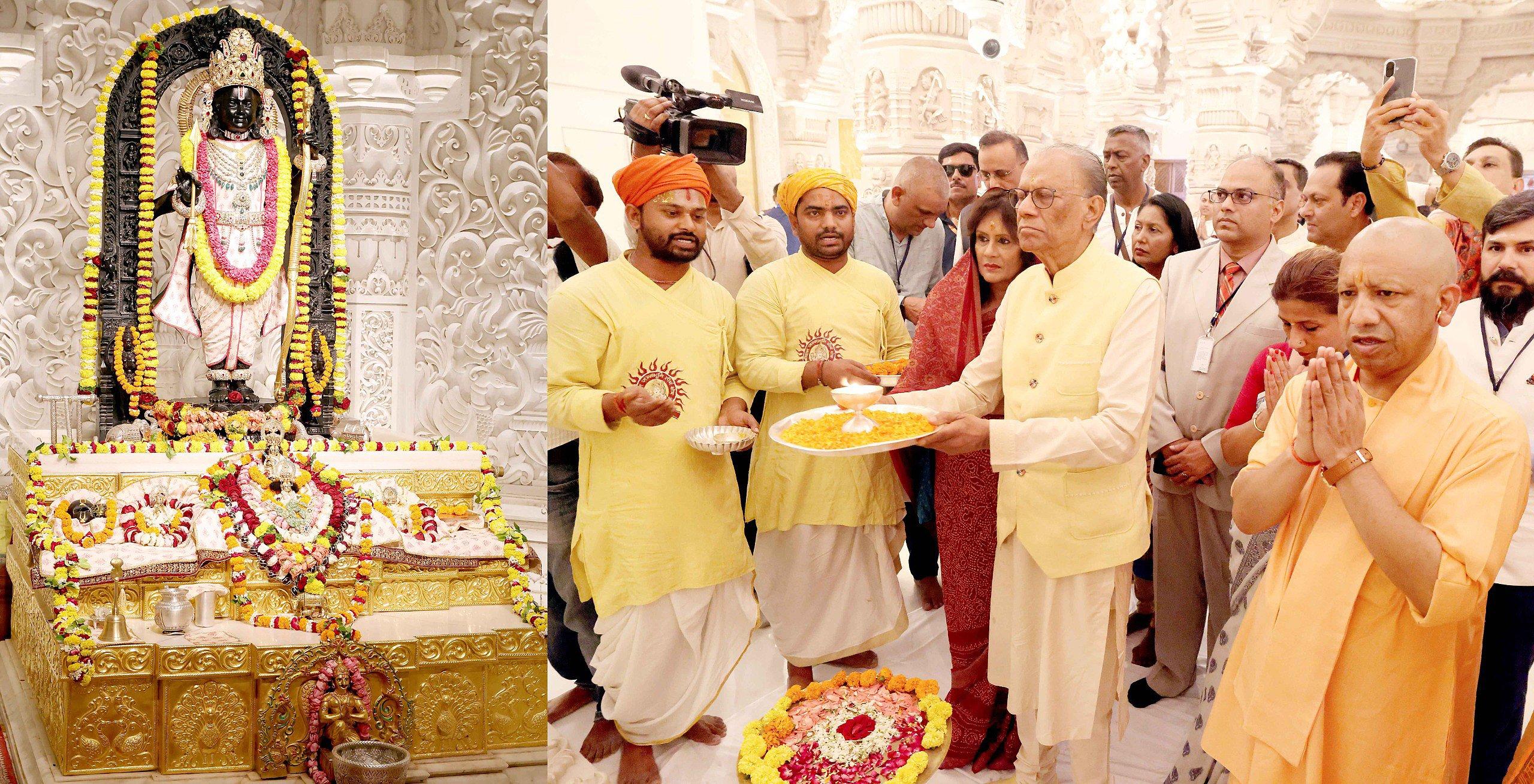 Mauritius PM Ramgoolam offers prayers at Ram temple in Ayodhya