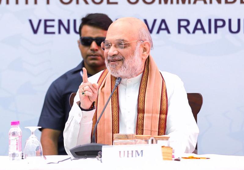 HM Shah in Chhattisgarh to attend DGP-IGP conference; PM Modi to join later today