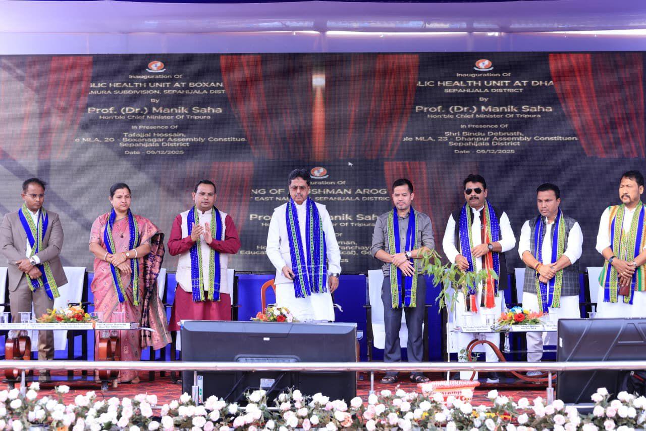 PM Modi’s support catalysing Tripura’s all-round development: CM Saha