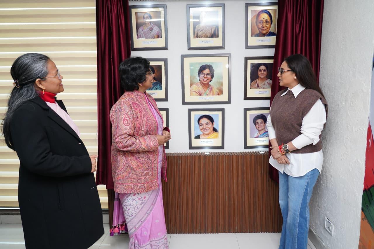 Rani Mukerji says 'Today, women are confidently shaping society' during her address at the NCW