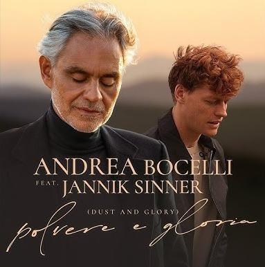 Jannik Sinner teams up with Italian tenor Bocelli to release duet titled 'Polvere e Gloria'