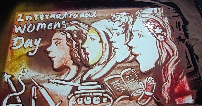 Inspiring sand animation by Puri artist celebrates International Women’s Day