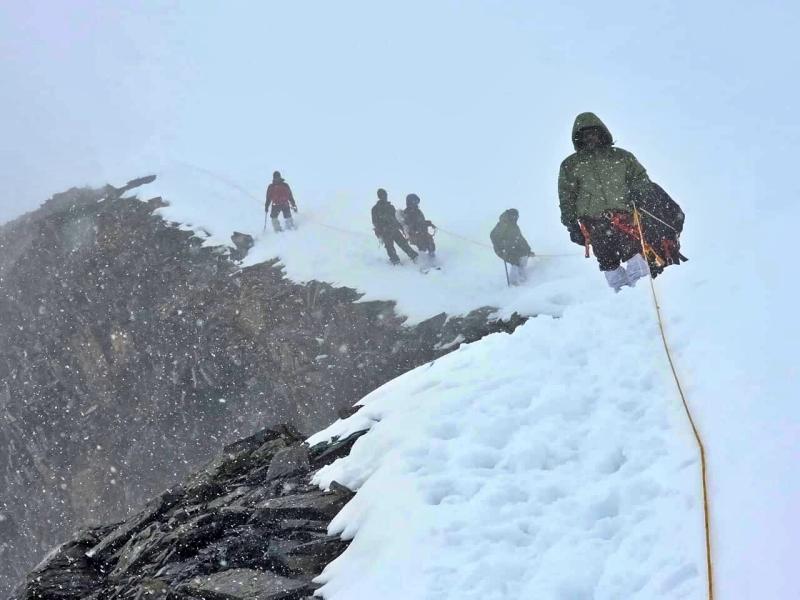 Showcasing valor and commitment to nature, Indian Army soldiers scale Mount Gorichen in Arunachal