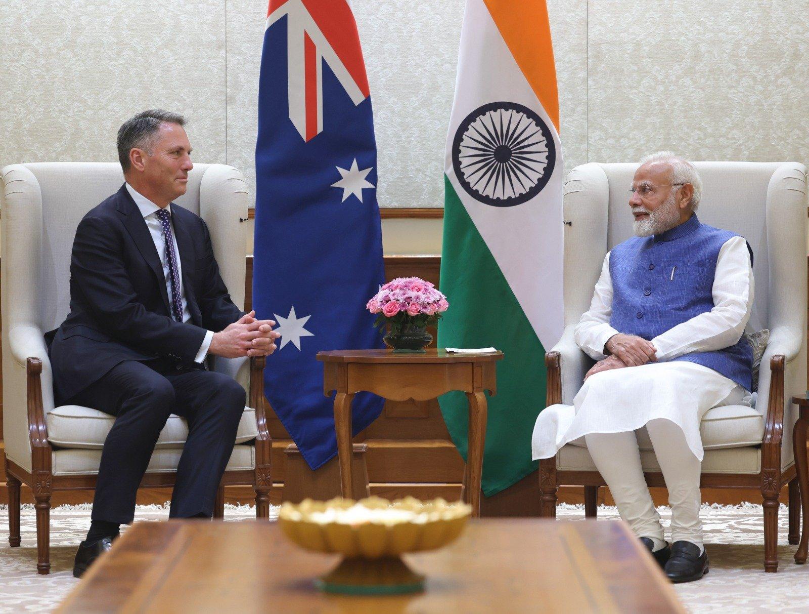 Australian Defence Minister meets PM Modi, backs India's fight against cross-border terrorism