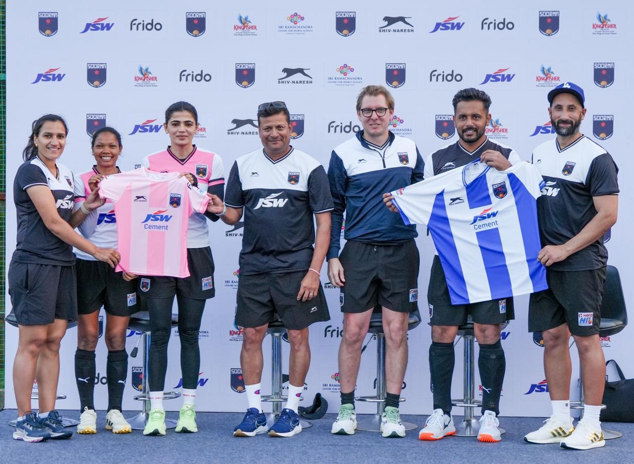 HIL 2026: Soorma Hockey Club unveils new jersey as legends and future stars come together