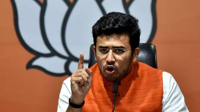 Tejasvi Surya Accuses Congress