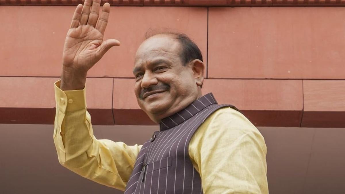 Lok Sabha speaker Om Birla