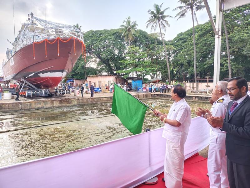 MoS George Kurian commissions 250-tonne Slipway Cradle to strengthen marine fisheries infra