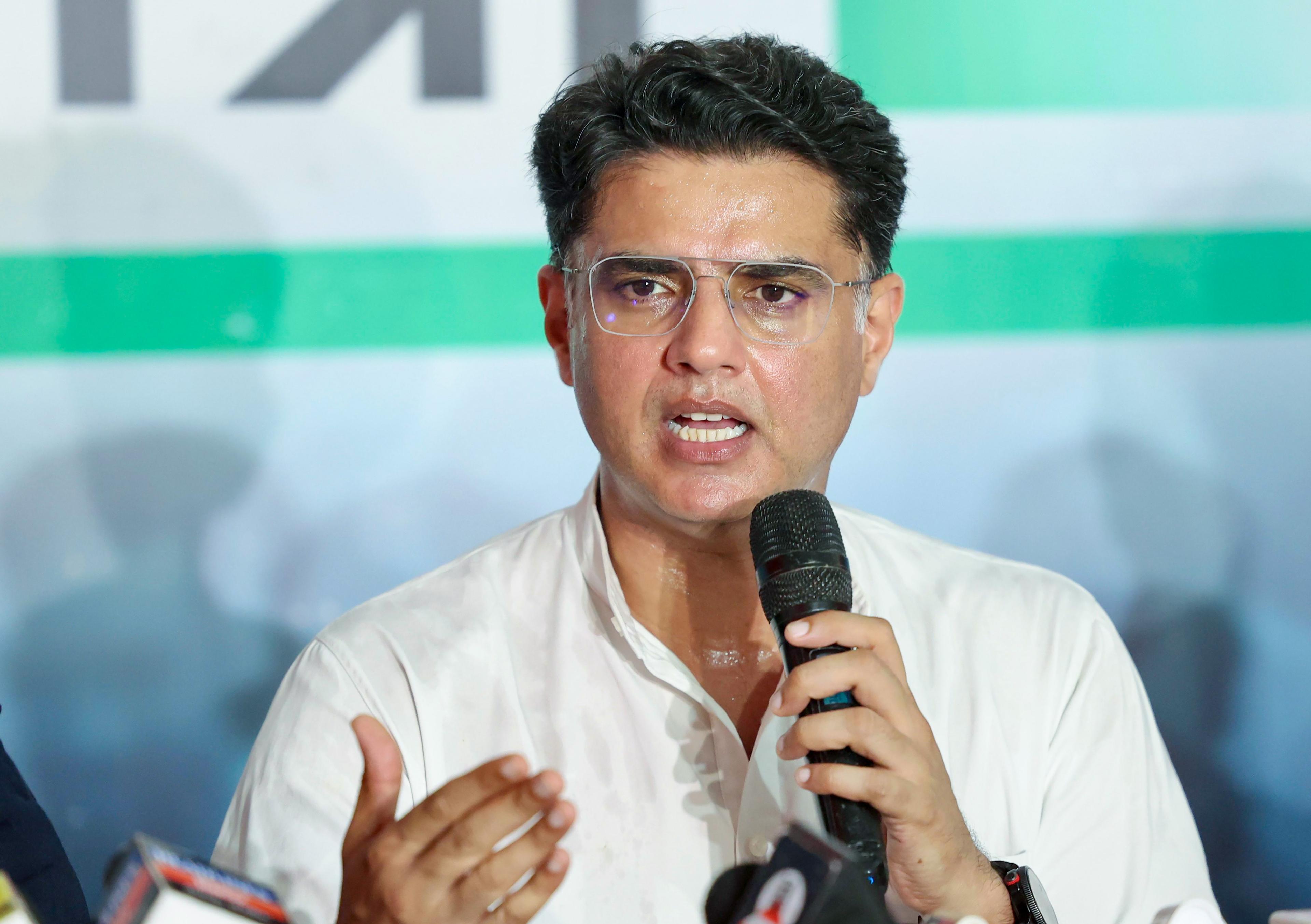 Sachin Pilot says people of Bihar want change, slams NDA govt after CWC meet
