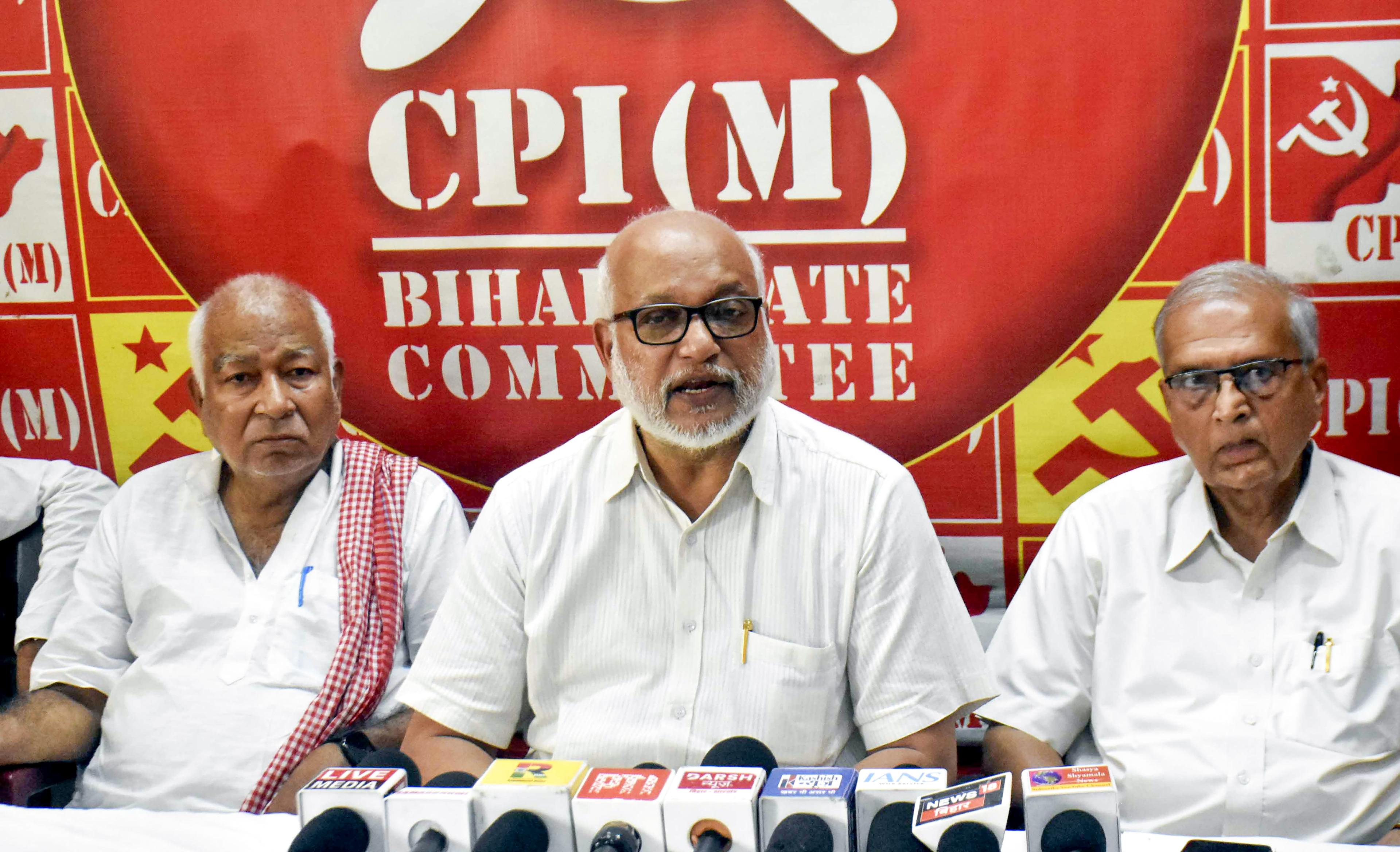 CPI(M) says Magathbandhan 'united' to contest Bihar polls to 'save the Constitution'
