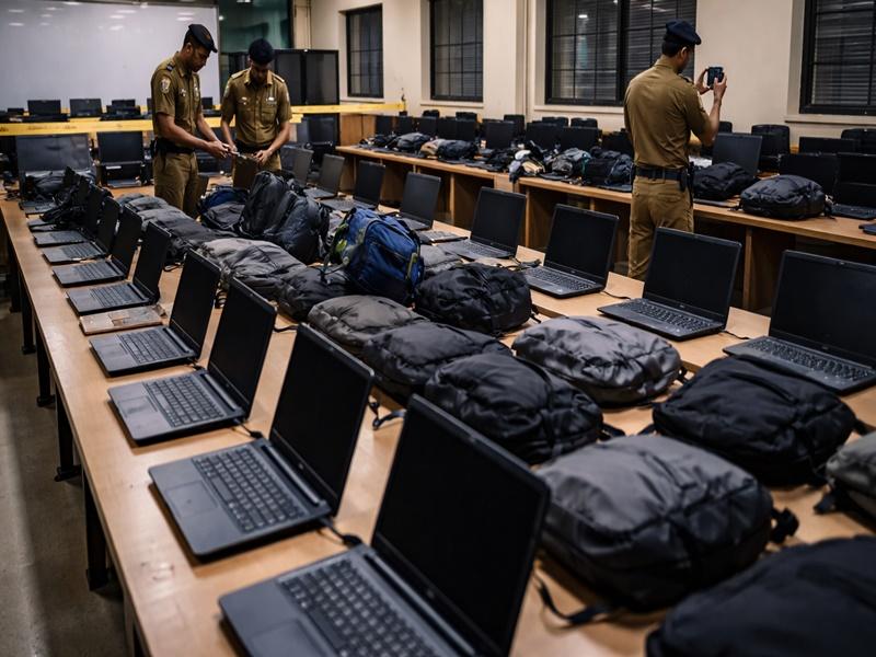 Two students among 3 held for theft of 60 laptops from Hyderabad varsity