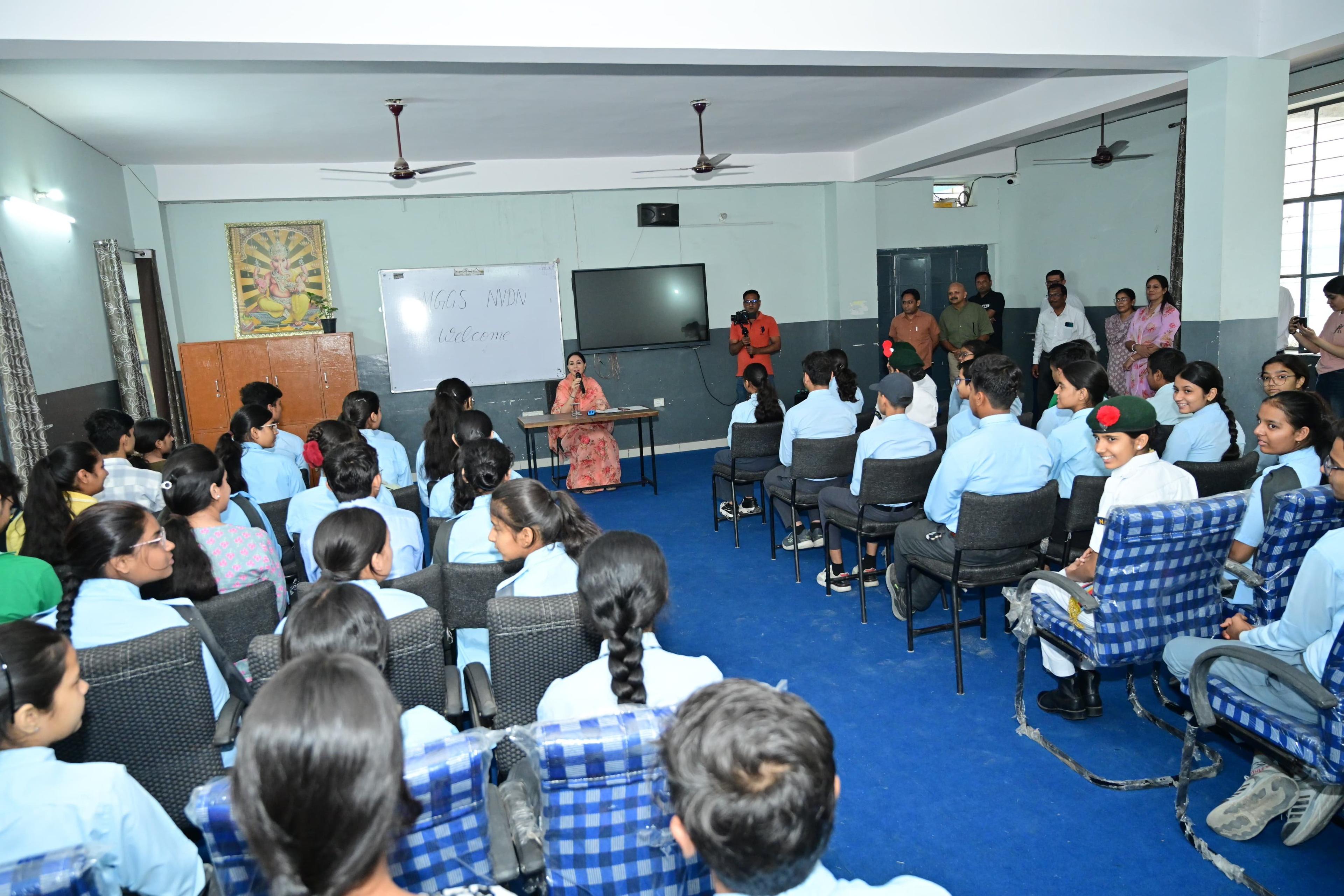 Rajasthan Deputy CM interacts with students in ‘Diya Ki Pathshala’ programme