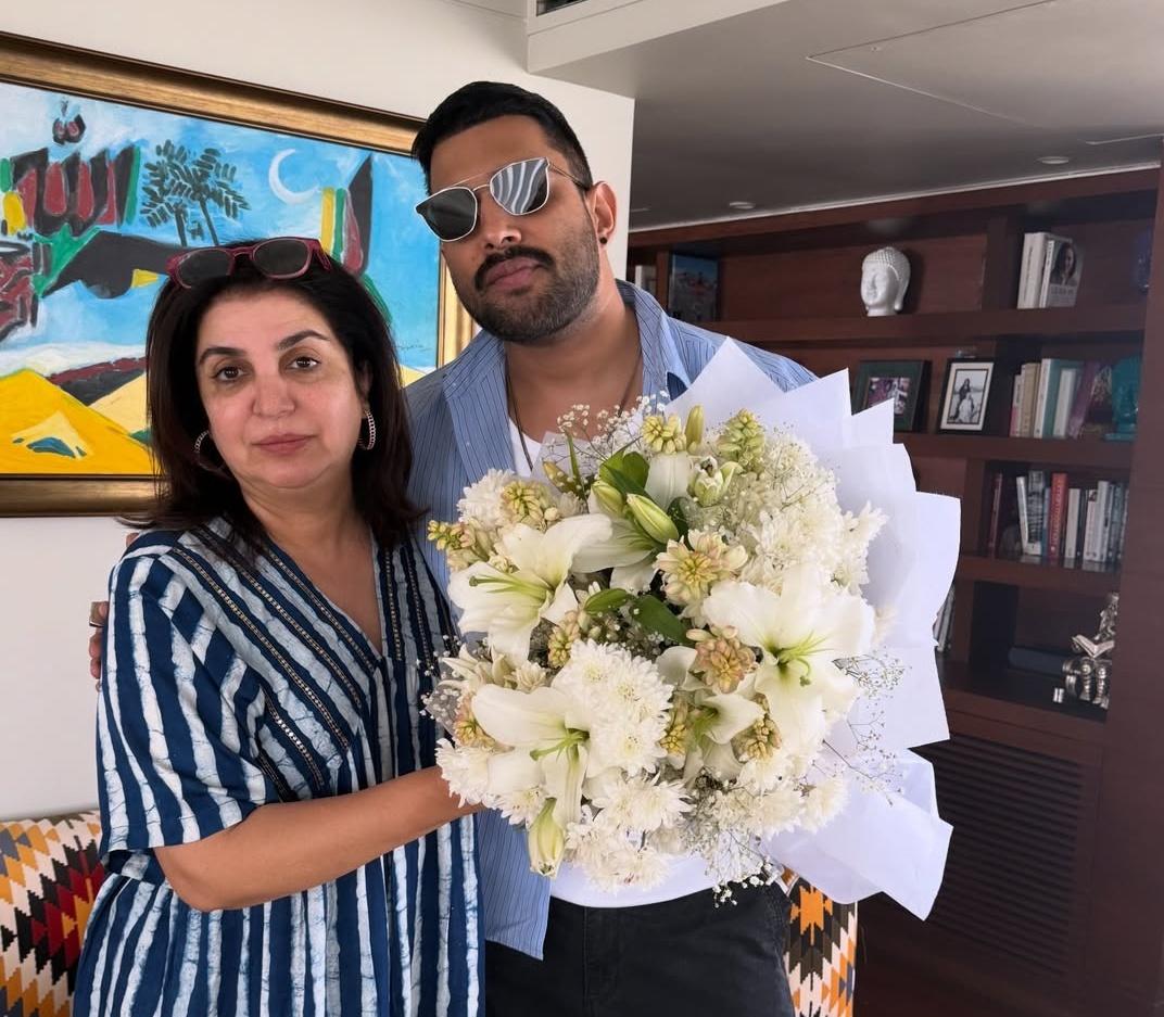 Farah Khan cuts a 'squished' birthday cake, says it exactly represents her life at 61