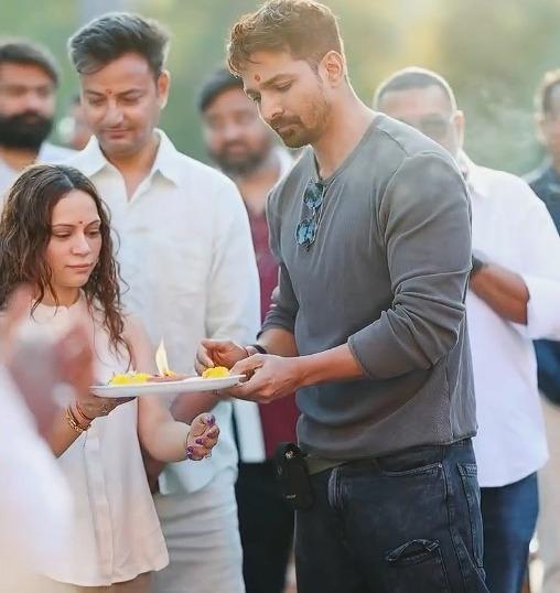 Harshvardhan Rane commences the shoot for 'Force 3' in Gujarat with a pooja ceremony