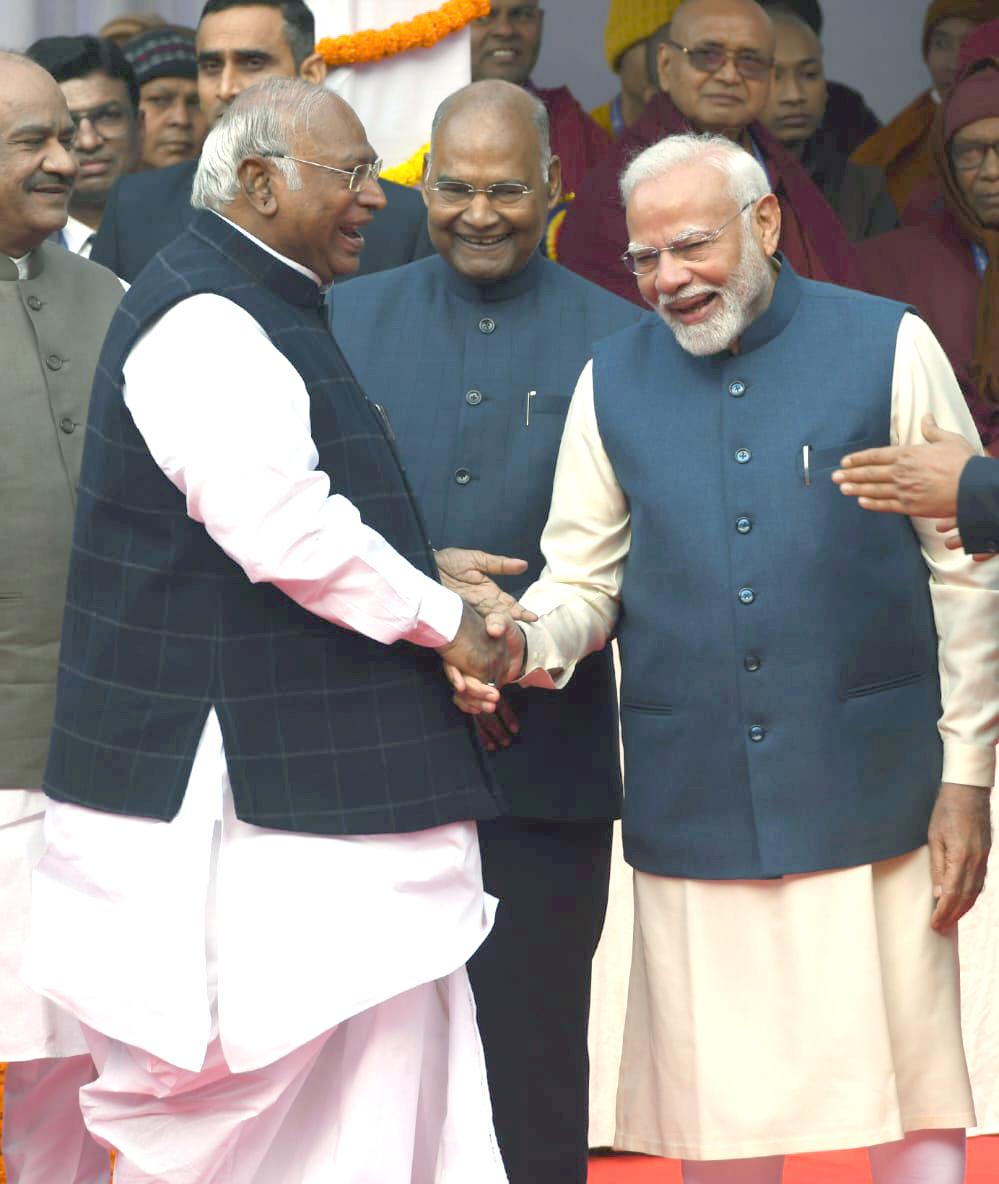 Praying for his long, healthy life: PM Modi extends birthday wishes to Mallikarjun Kharge