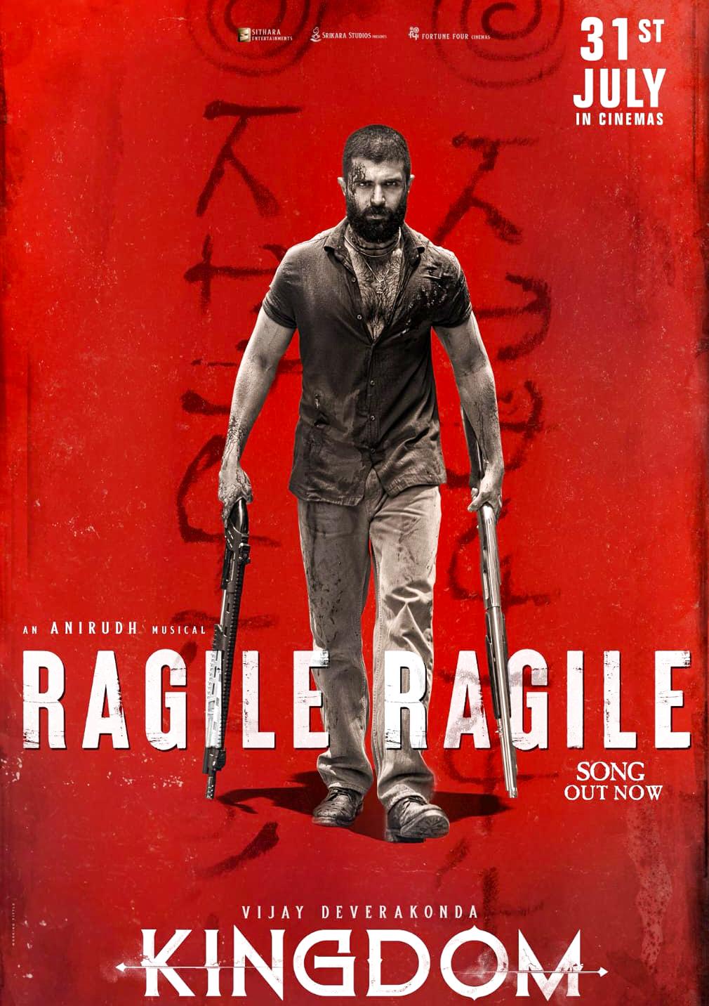 Lyrical video of adrenaline-pumping number 'Ragile Ragile' from Vijay Deverakonda's 'Kingdom' released