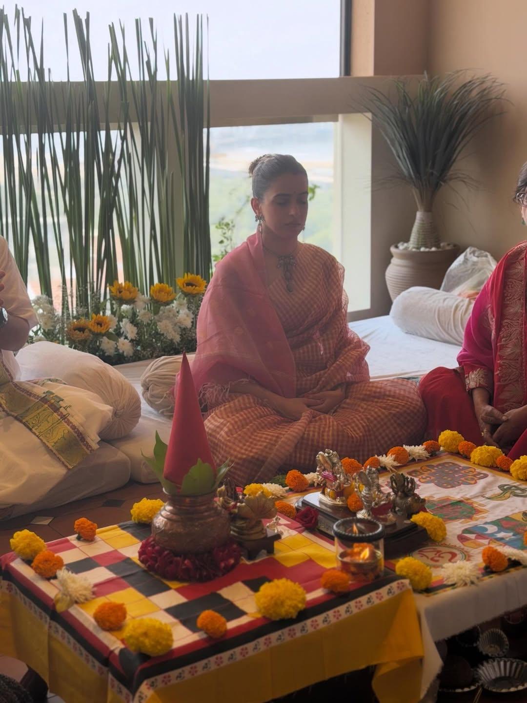 Sanya Malhotra performs Griha Pravesh pooja at her new house, calls it 'little piece of my journey'
